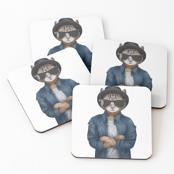 Item preview, cool cat designed and sold by UmutK.
