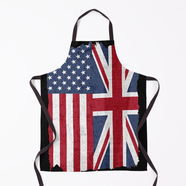 Item preview, United States with United Kingdom Flag Mix US and UK Union Jack Classic T-Shirt designed and sold by JasonGeorge4.