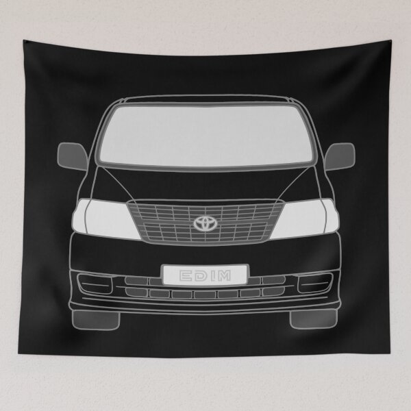 Item preview, Toyota Hiace Van Front View designed and sold by EdimDesign.