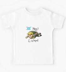 Link & Navi - The Legend Of Zelda Kids Tee