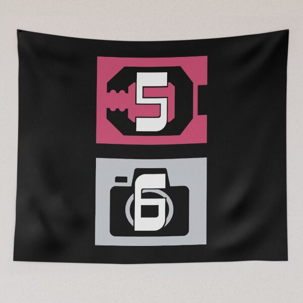 Item preview, 5 and 6 Sticker designed and sold by EmiliafNegri.