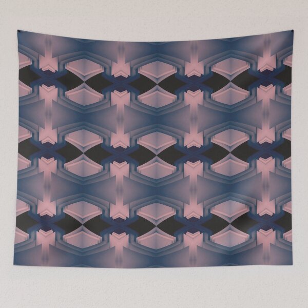 Item preview, Pink and Grey Paper Abstract Pattern designed and sold by KRBailey.