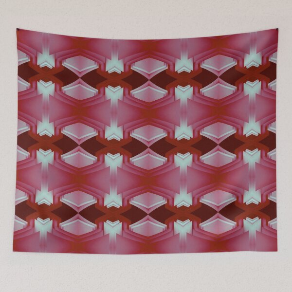 Item preview, Red Paper Abstract Pattern designed and sold by KRBailey.