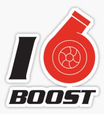 I Heart Boost Sticker