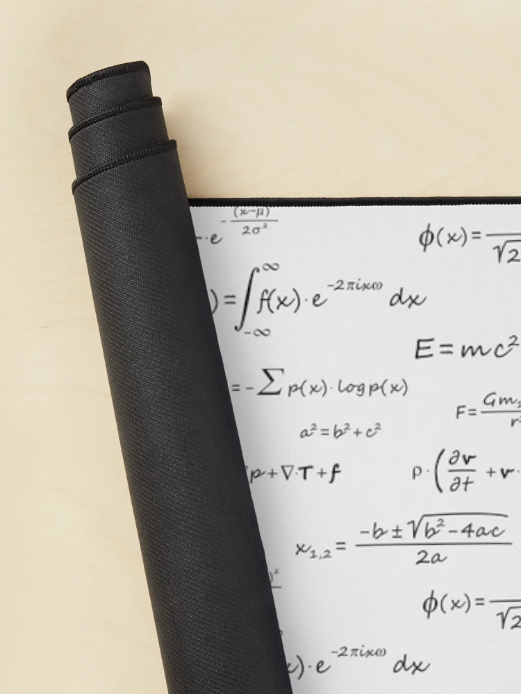 Thumbnail 2 of 5, Mouse Pad, Scientific Formulas Pattern designed and sold by Rabdomante.