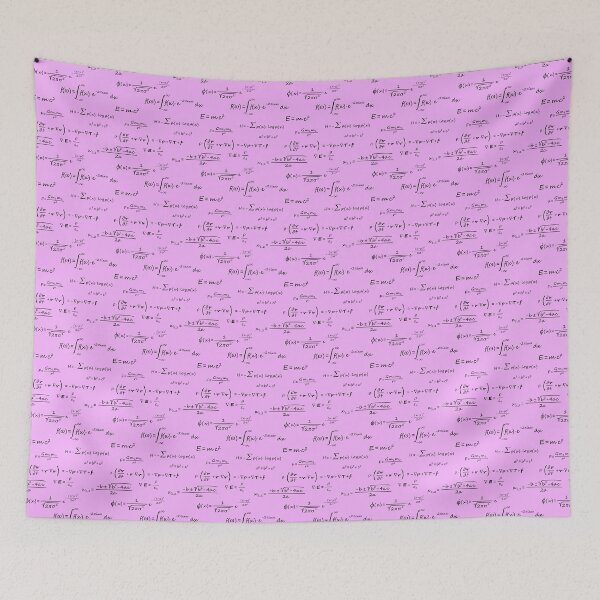 Item preview, Scientific Formulas Pattern designed and sold by Rabdomante.
