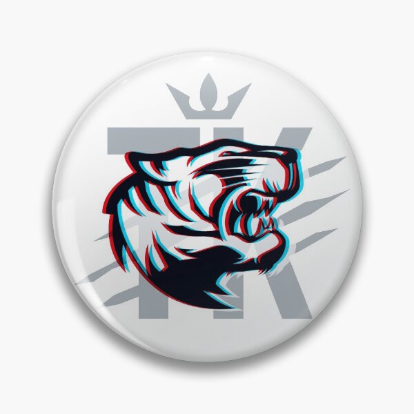 Item preview, 3D Tiger King fan art logo designed and sold by CoreImaging.