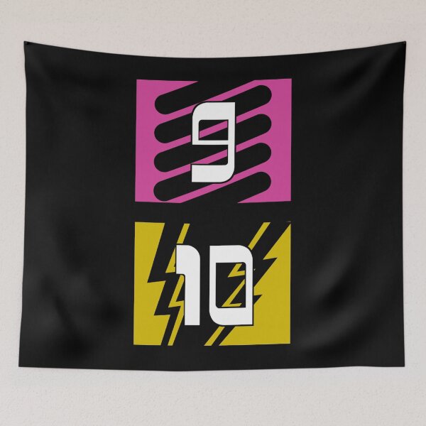 Item preview, 9 and 10 Sticker designed and sold by EmiliafNegri.