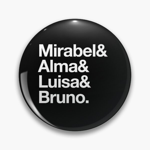 Item preview, Mirabel & Alma & Luisa & Bruno designed and sold by w1ckerman.