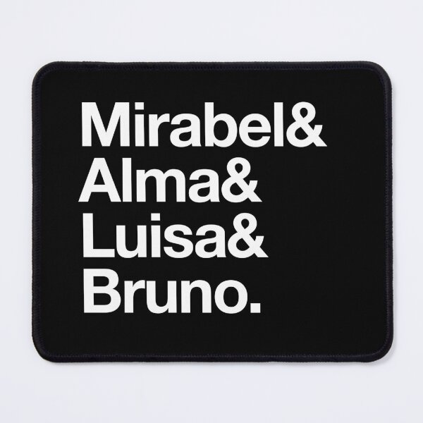 Item preview, Mirabel & Alma & Luisa & Bruno designed and sold by w1ckerman.