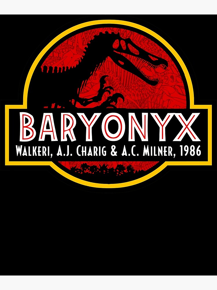 Baryonyx logo Classic Poster for Sale by alicranklin