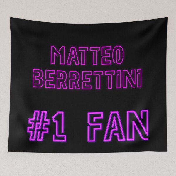 Item preview, Matteo Berrettini #1 fan designed and sold by 2Girls1Shirt.
