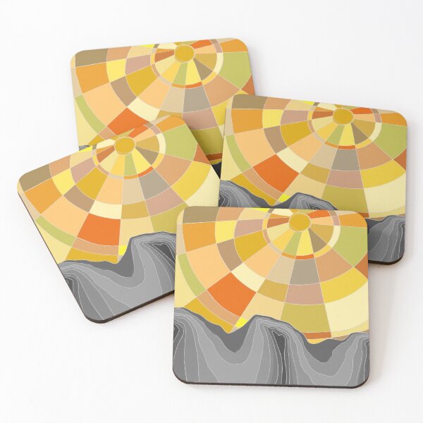 Item preview, Sunset behind the mountains designed and sold by oliviainred.