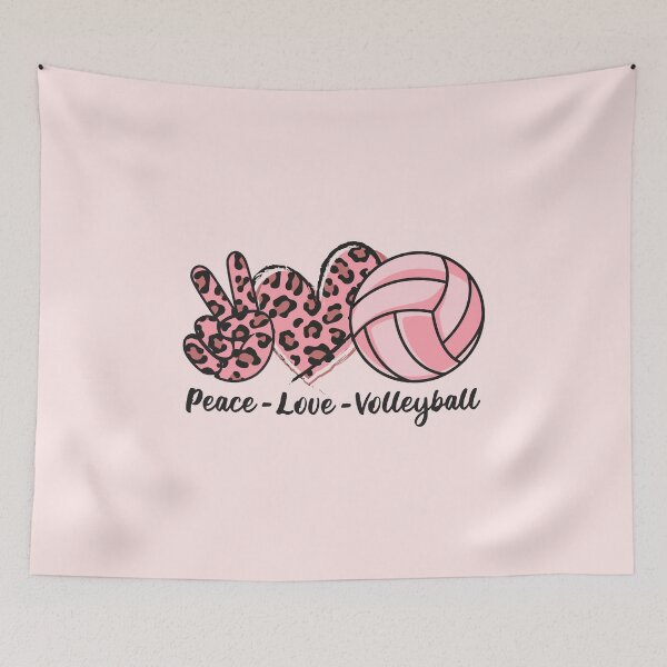 Item preview, Regalo para amantes del voleibol, paz, amor y mujeres jugadoras de voleibol designed and sold by grinta2021.