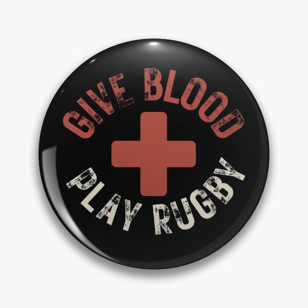 Item preview, GIVE BLOOD PAY RUGBY FOOTBALL designed and sold by Mercurial Merkaba.