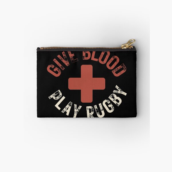 Item preview, GIVE BLOOD PAY RUGBY FOOTBALL designed and sold by Mercurial Merkaba.