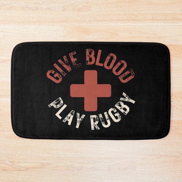 Item preview, GIVE BLOOD PAY RUGBY FOOTBALL designed and sold by Mercurial Merkaba.
