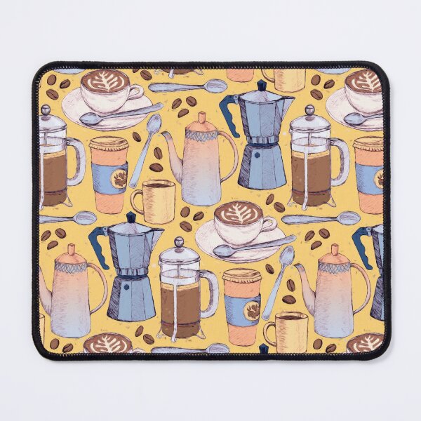 Item preview, Coffee Love on Yellow designed and sold by micklyn.