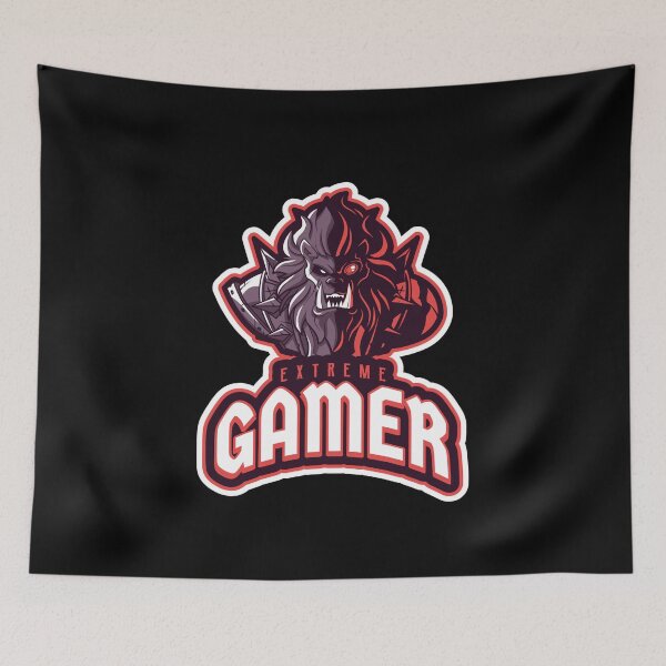 Item preview, Extreme Gamer with Lion Champion designed and sold by PRIVARSHU.