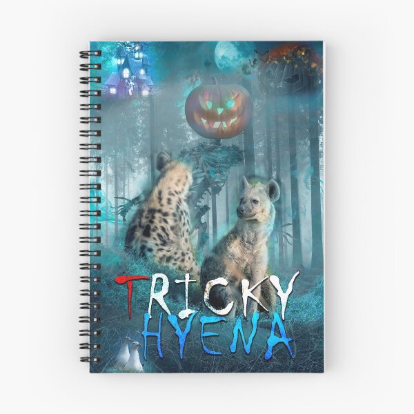 Item preview, Tricky Hyena - Jungle Animals, Halloween, Pumpkin, Monster, Fantasy, Dystopia, Adventure designed and sold by blazegoldburst.