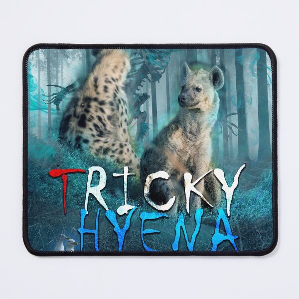 Item preview, Tricky Hyena - Jungle Animals, Halloween, Pumpkin, Monster, Fantasy, Dystopia, Adventure designed and sold by Astral Karma.