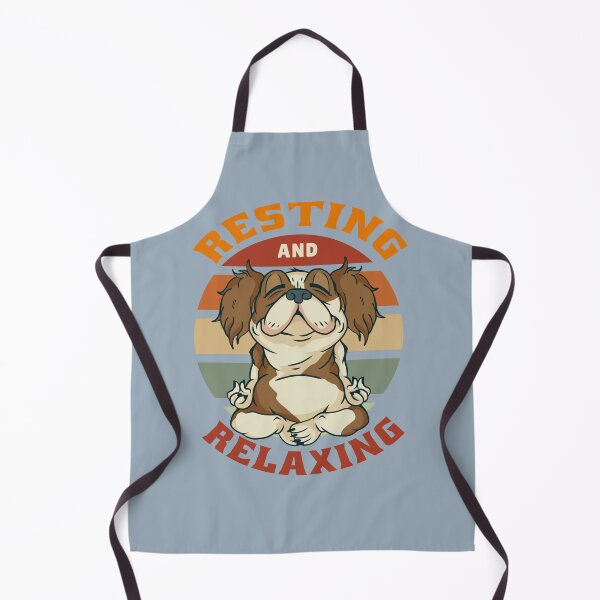 Item preview, Resting and Relaxing With funny Yoga Dog designed and sold by Linizarti-casely Store.