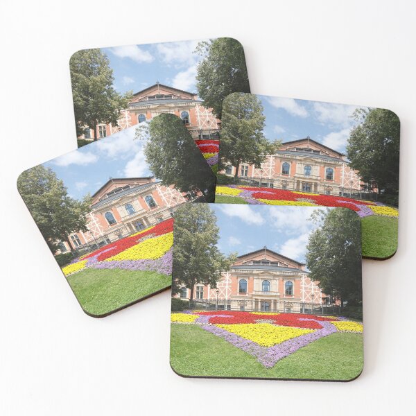 Item preview, Richard-Wagner-Festspielhaus on the Green Hill, Bayreuth, Franconia, Upper Franconia, Bavaria, Germany, Europe designed and sold by Torsten  Krüger.