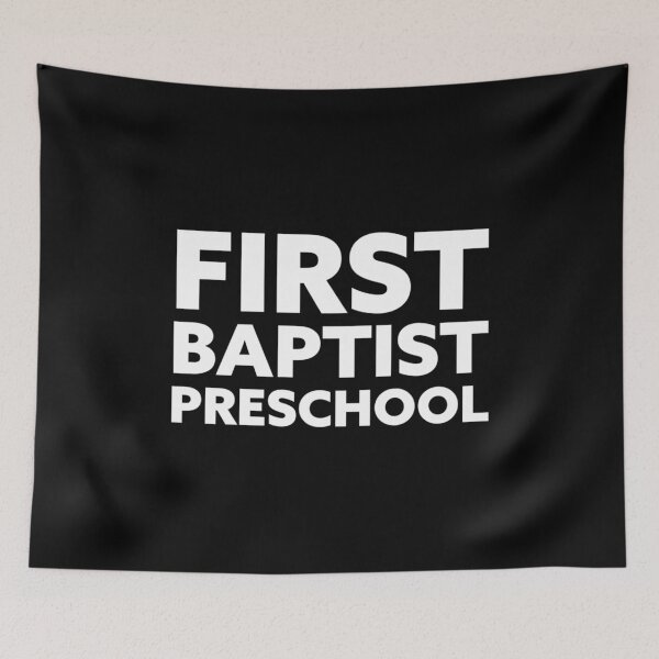 Item preview, First Baptist Preschool Sticker designed and sold by DemifMancini.