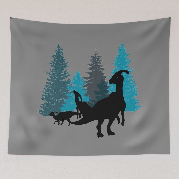 Item preview, Parasaurolophus - Blue Trees designed and sold by TomSaturnV.