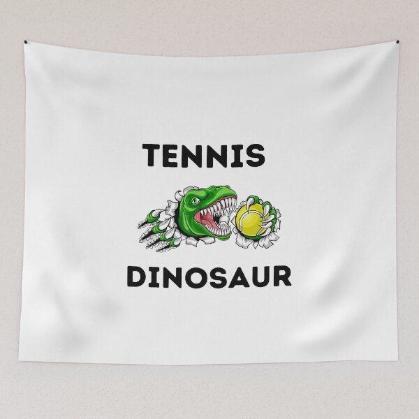 Item preview, Tennis Dinosaur Essential T-Shirt designed and sold by Issa ★★★★★.