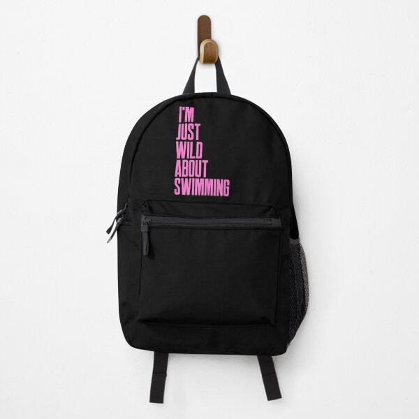 Item preview, Im Just Wild About Swimming - Pink Text - Wild Swimming Tees designed and sold by WildSwimming.