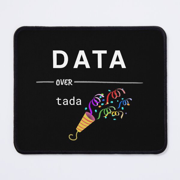 Item preview, Geeky data over tada emoji popper designed and sold by colourfulslug.