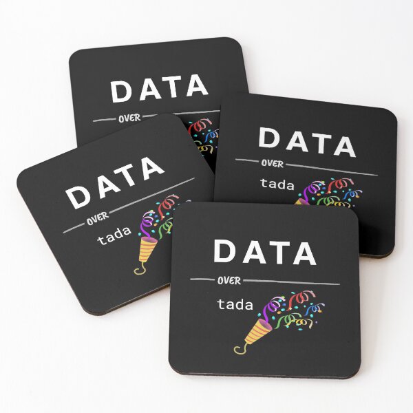 Item preview, Geeky data over tada emoji popper designed and sold by colourfulslug.