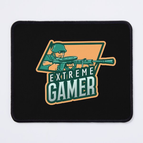 Item preview, Extreme Gamer with Shooter and Heavy Artillery designed and sold by PRIVARSHU.