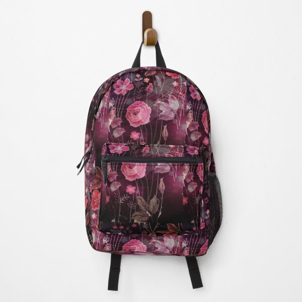 Item preview, Magical dark pink flowers designed and sold by AnaRakanovic.