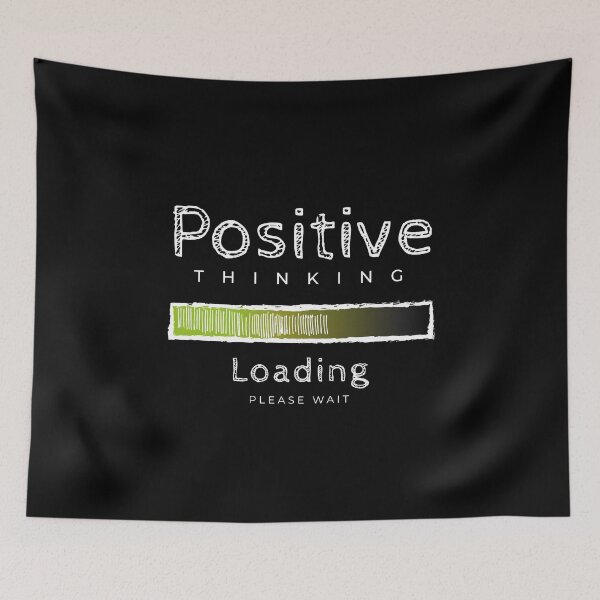 Item preview, Positive thinking loading, please wait designed and sold by InnaPo ⭐⭐⭐⭐⭐.