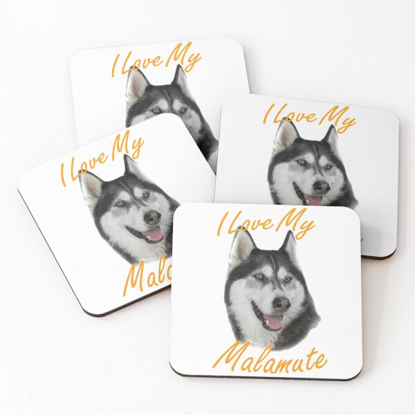 Item preview, Sadsac designs - I Love My Malamute designed and sold by SadSacDesigns.