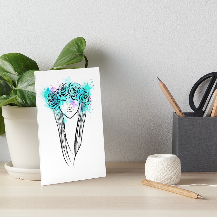 Item preview, Art Board Print designed and sold by RileyRiot.