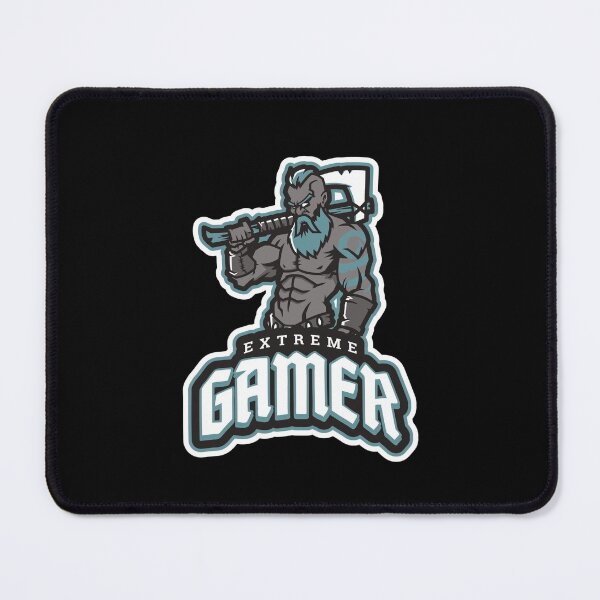 Item preview, Extreme Gamer with Epic Nordic Warrior designed and sold by PRIVARSHU.