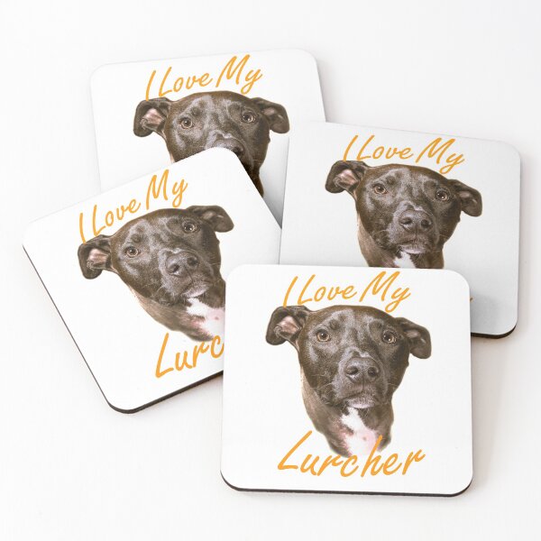 Item preview, Sadsac designs - I Love My Lurcher designed and sold by SadSacDesigns.
