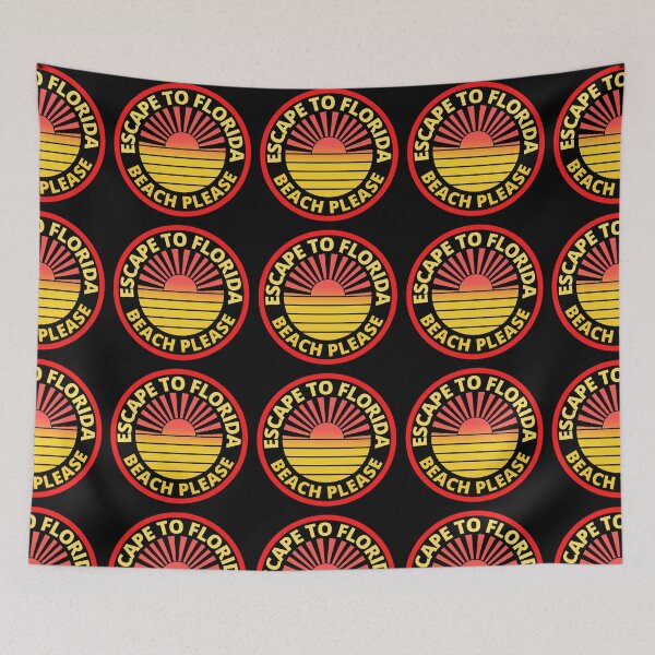 Item preview, Escape To Florida Beach Please Sunshine State Holiday designed and sold by RGRamsey.
