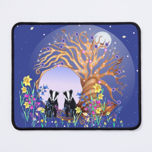 Item preview, Nocturne Badger Cubs (View 1) designed and sold by nocturne-design.