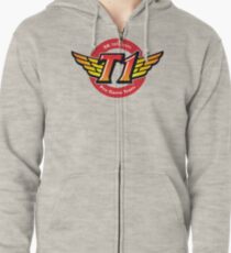 SKT T1 Logo (best quality ever) Zipped Hoodie