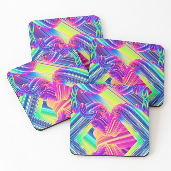Item preview, Rainbow Abstract Swirls designed and sold by LMoonDesigns.