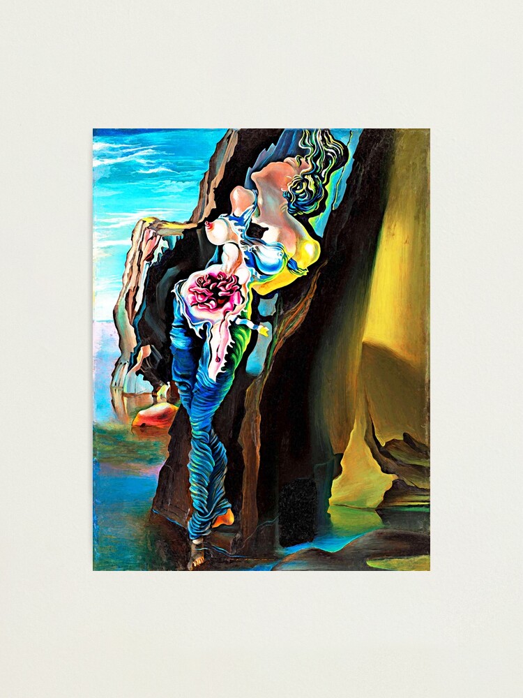 The Burning Giraffe Dali Painting Painting by Salvador Dali - Fine Art  America