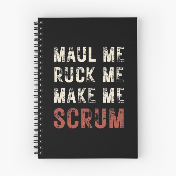 Item preview, MAUL ME RUCK ME MAKE ME SCRUM RUGBY FOOTBALL designed and sold by Mercurial Merkaba.