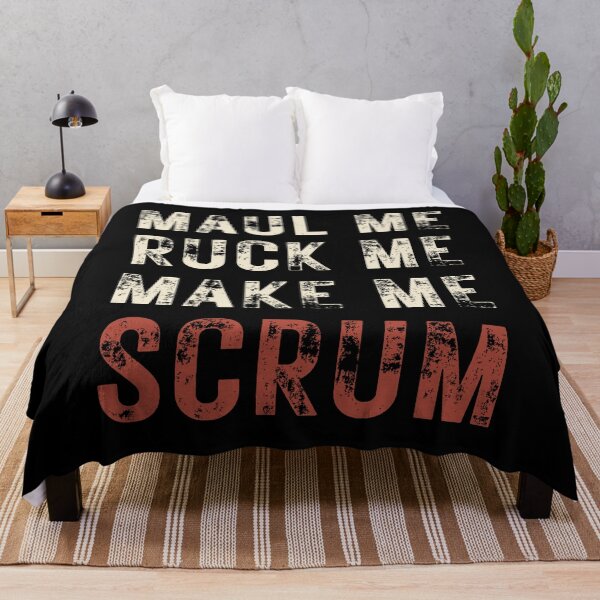 Item preview, MAUL ME RUCK ME MAKE ME SCRUM RUGBY FOOTBALL designed and sold by Mercurial Merkaba.