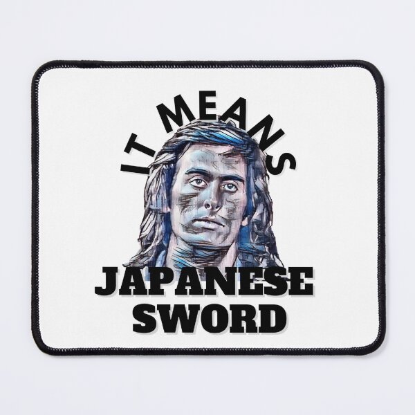 Item preview, Samurai Cop Quote - It means Japanese Sword designed and sold by PeacefulRiver.