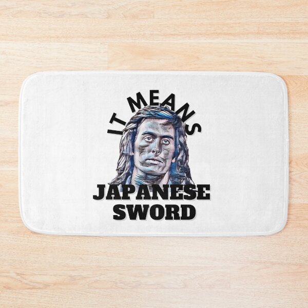 Item preview, Samurai Cop Quote - It means Japanese Sword designed and sold by PeacefulRiver.