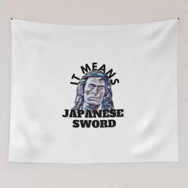 Item preview, Samurai Cop Quote - It means Japanese Sword designed and sold by PeacefulRiver.